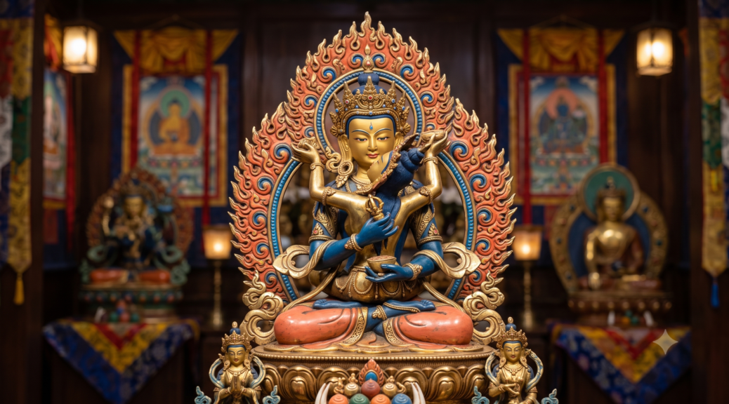 Divinità tibetane tantriche Maschili e Femminili In unione